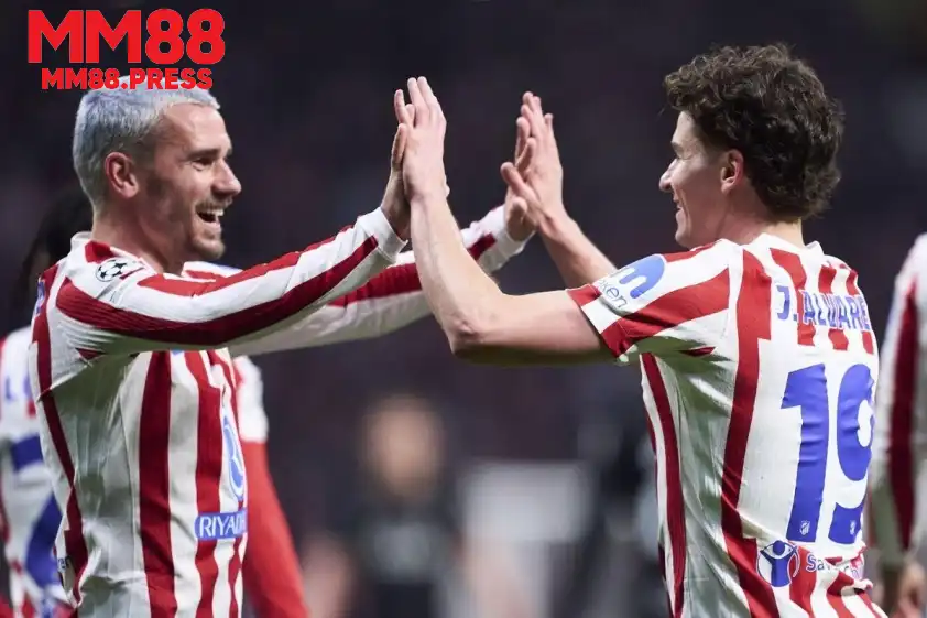 Atletico vừa có chiến thắng ấn tượng tại Champions League.